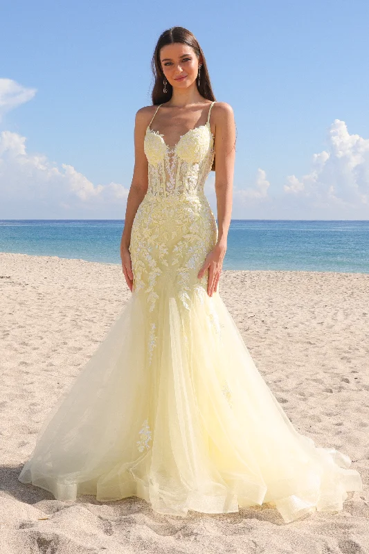 Final Markdown Sleeveless Mermaid Dress by Amelia Couture 2120