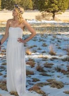 Limited Availability David's Bridal Simple Elegant Strapless