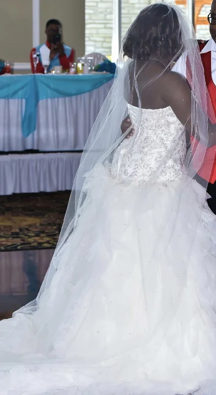 Bargain Prices David's Bridal Strapless Tulle