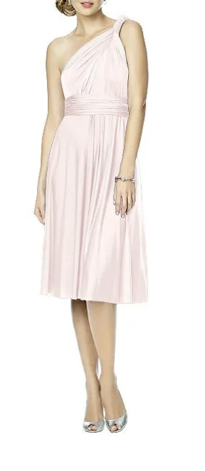 Best Seller Dessy Twist Wrap Dress : Short