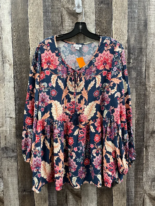 Blowout Deals Top Long Sleeve By Avenue  Size: Xl (16)