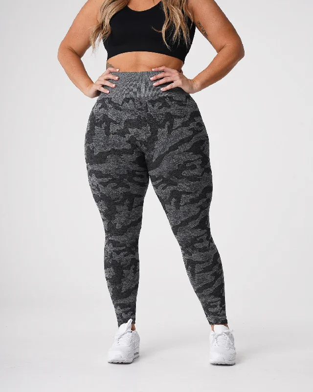 Great Bargains Black Camo Seamless Leggings
