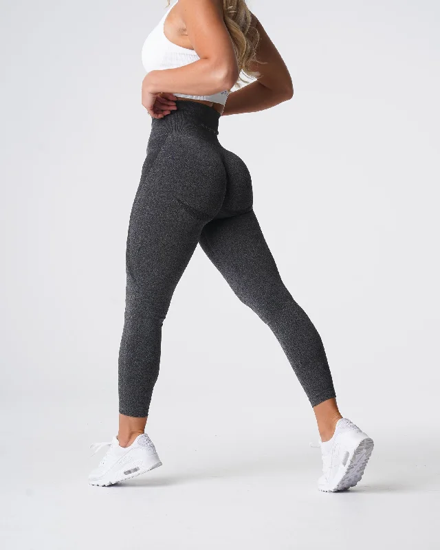 Deal Dash Black Speckled Contour Seamless Leggings