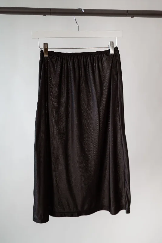 Amazing Deals Women's Half-Slip, Long, Black