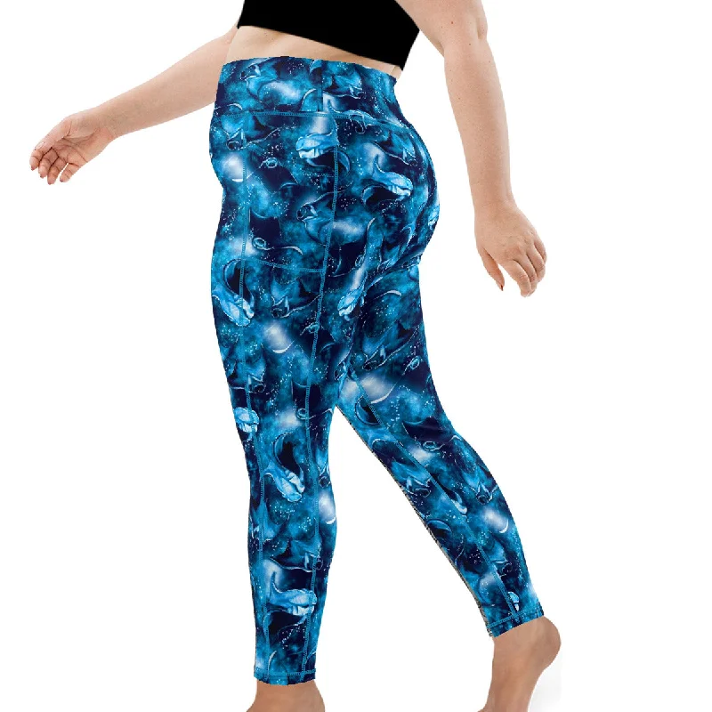 Now or Never Plus Size Eco-Friendly Manta Mayhem Leggings