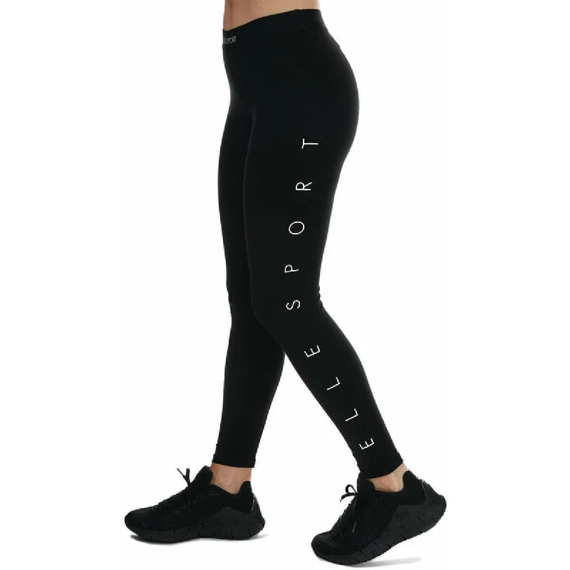 Savings Galore Elle Sport Signature Womens Long Training Tights - Black