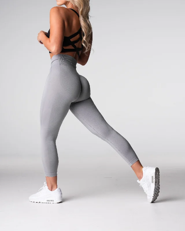 Final Clearance Grey Performance Seamless Leggings
