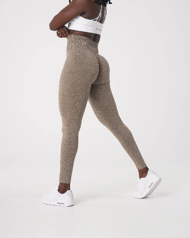 Price Meltdown Mocha Scrunch Seamless Leggings