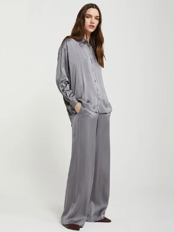 Bargain Prices Ottod'Ame Viscose Trousers Grey