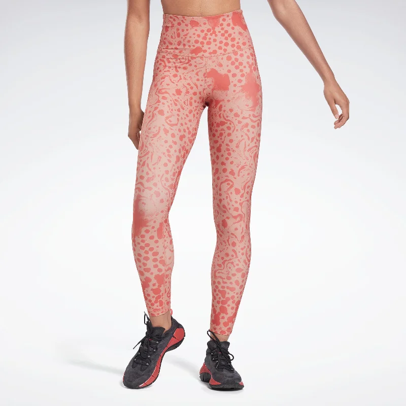 Midnight Madness Studio Lux Hr 2.0 Modern Safari Leggings Canyon Coral