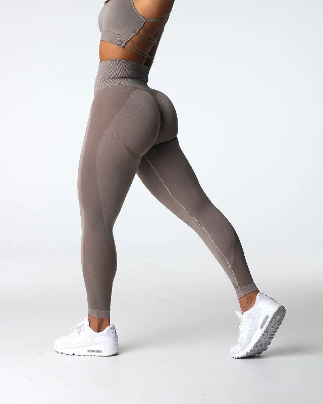 TIME-Limited Offer Taupe Contour 2.0 Seamless Leggings