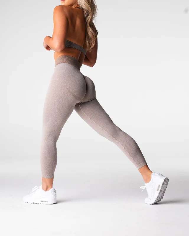 Markdowns Taupe Knockout Seamless Leggings