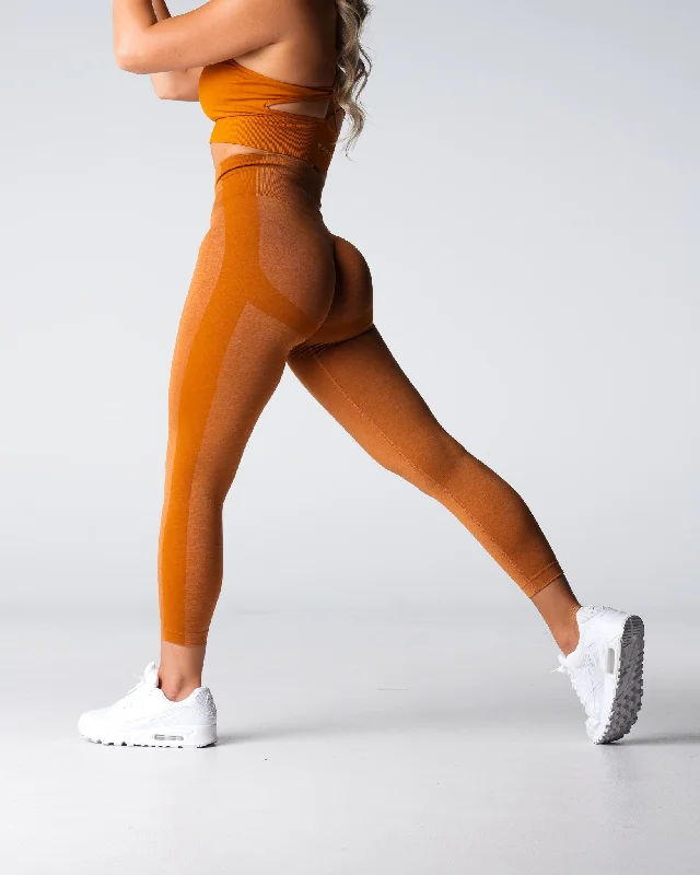 New Deals Terracotta Performance Seamless Leggings