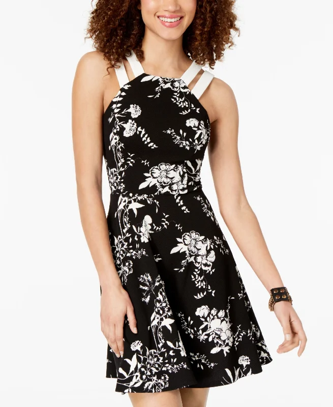 Seasonal Sale B Darlin Juniors Printed Double Strap Dress