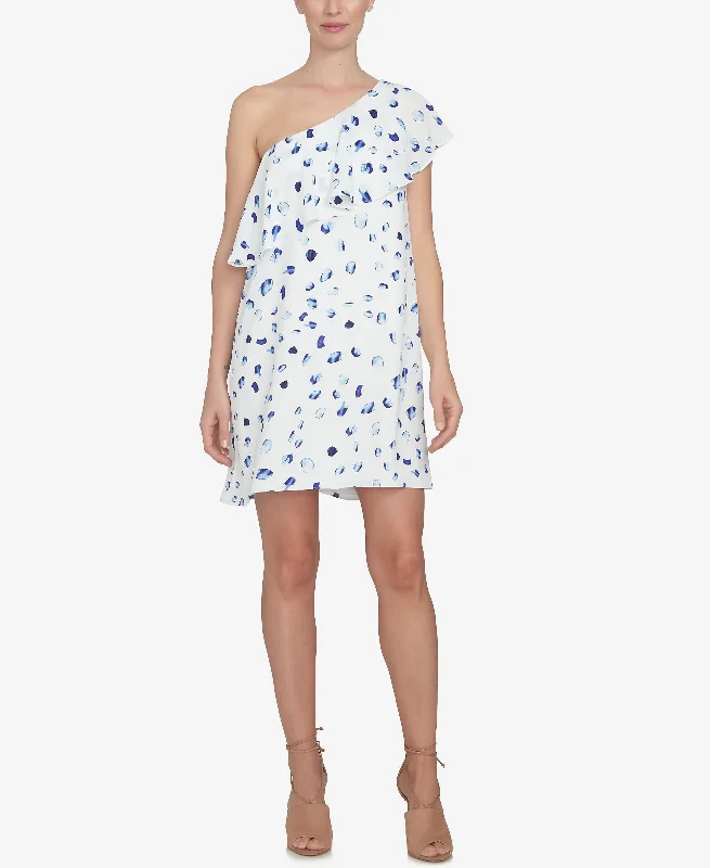 Huge Savings Cece One Shoulder Shift Dress