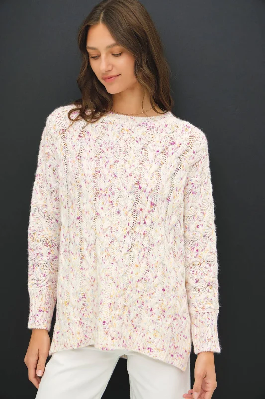 Blowout Deals Winter Wonderland Speckled Sweater