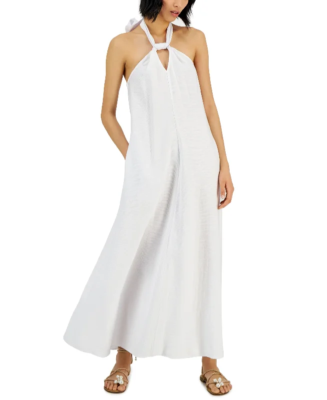 Final Markdown INC International Concepts Halter Maxi Dress