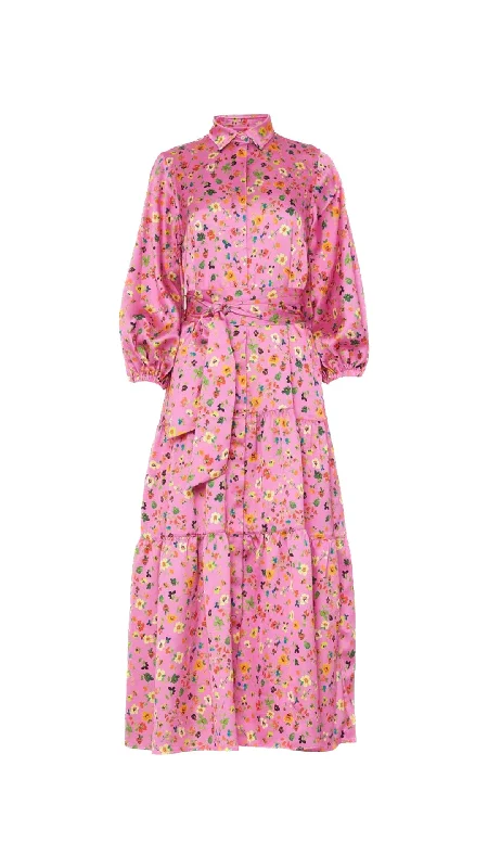 Epic Deals Isla Shirt Dress - Pink Floral