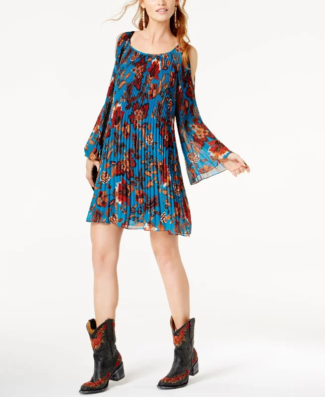 Savings Spectacular Anna Sui Loves INC International Concepts Cold Shoulder Trapeze Dress