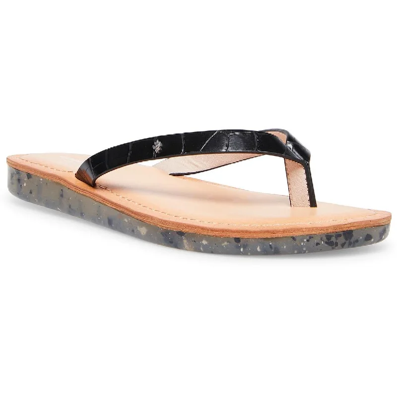 Unmissable Offer Cool Planet by Steve Madden Womens Planet Padded Insole Faux Leather Flats